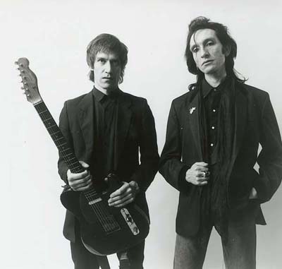 Steve Hooker and Wilko Johnson. Photo Studio 2000 1988.