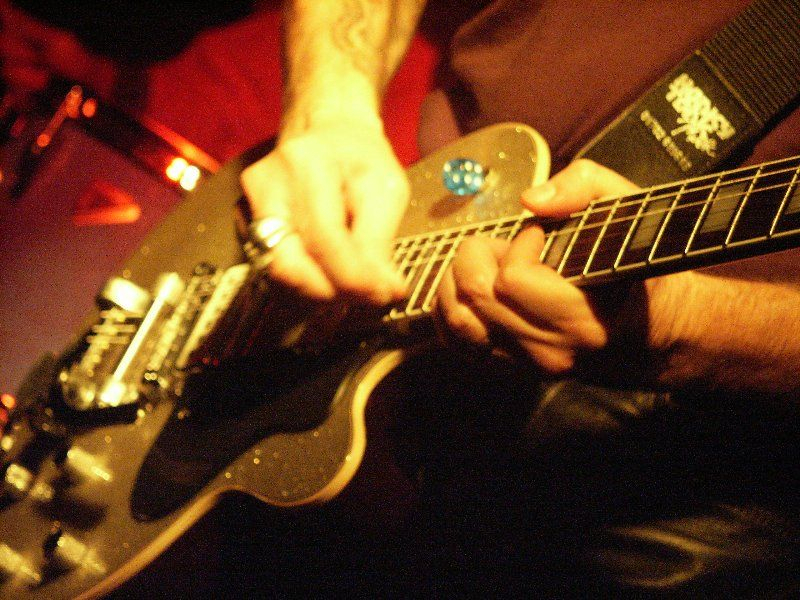 Silver Dearmond Guitar